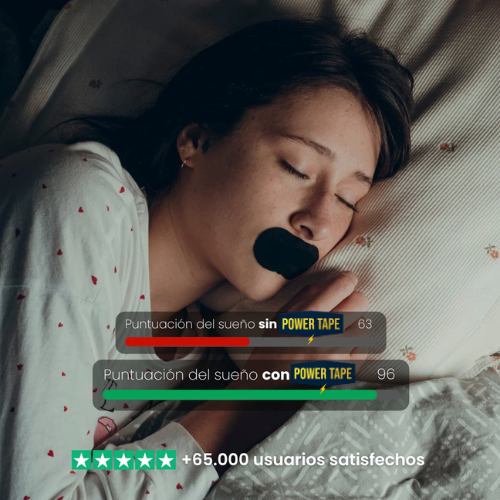 Mouth tape Anti-Ronquidos — Resultados desde la Noche 1