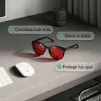 Gafas de Descanso PowerTape - Bloqueo de Luz Azul