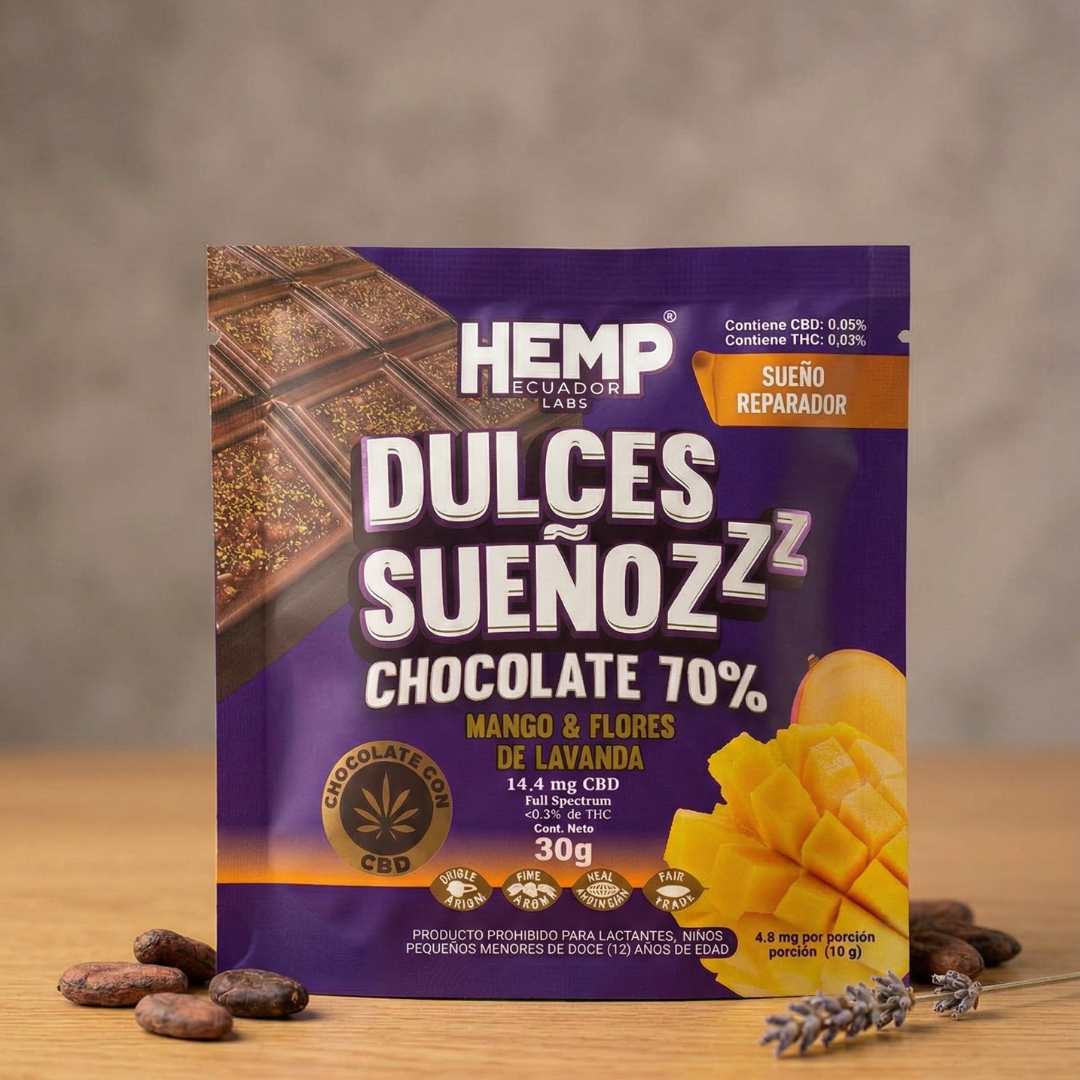 Chocolate CBD "Dulces SueñozzZ"