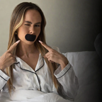 Mouth tape para mandíbula definida