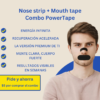 Combo Power Tape – 30 Mouth Tapes + 30 Nose Strips